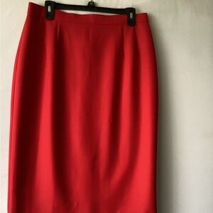Leslie Fay pencil midi skirt
